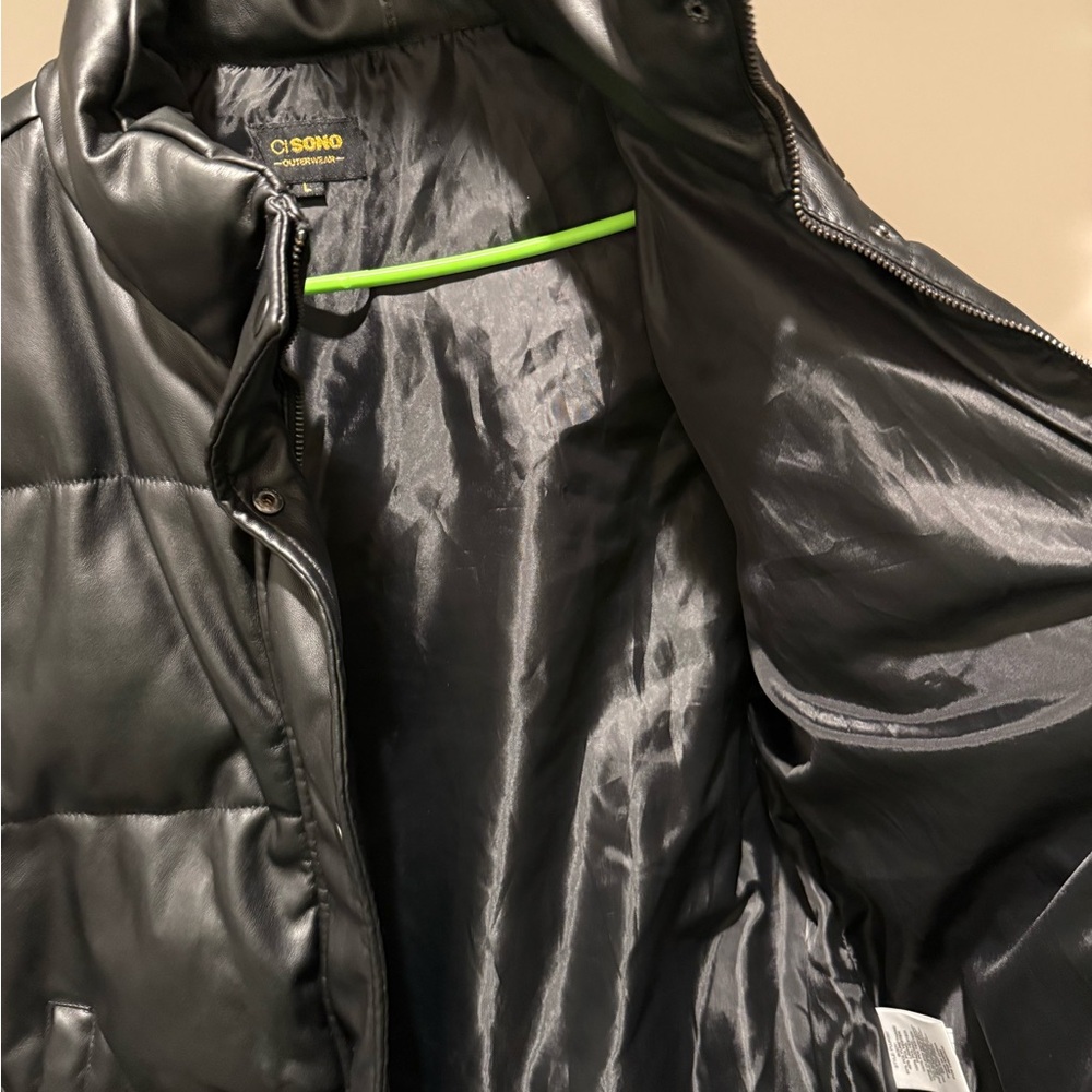 Black Puffer Jacket - Picture 5 of 5